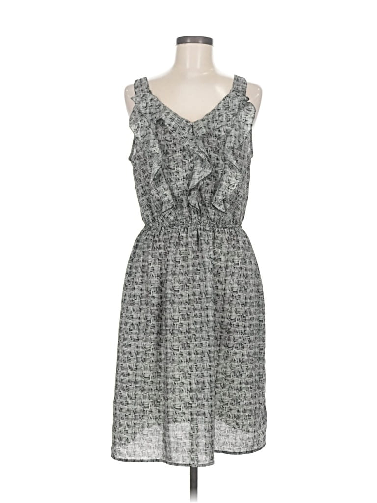 Pre-owned Mossimo Casual Dress In Gray