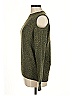 Rebecca Minkoff Tweed Green Pullover Sweater Size M - photo 5