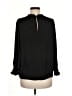 Maison d' Amelie 100% Polyester Black Long Sleeve Blouse Size M - photo 2