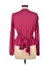 Hyfve 100% Polyester Pink Long Sleeve Blouse Size S - photo 2