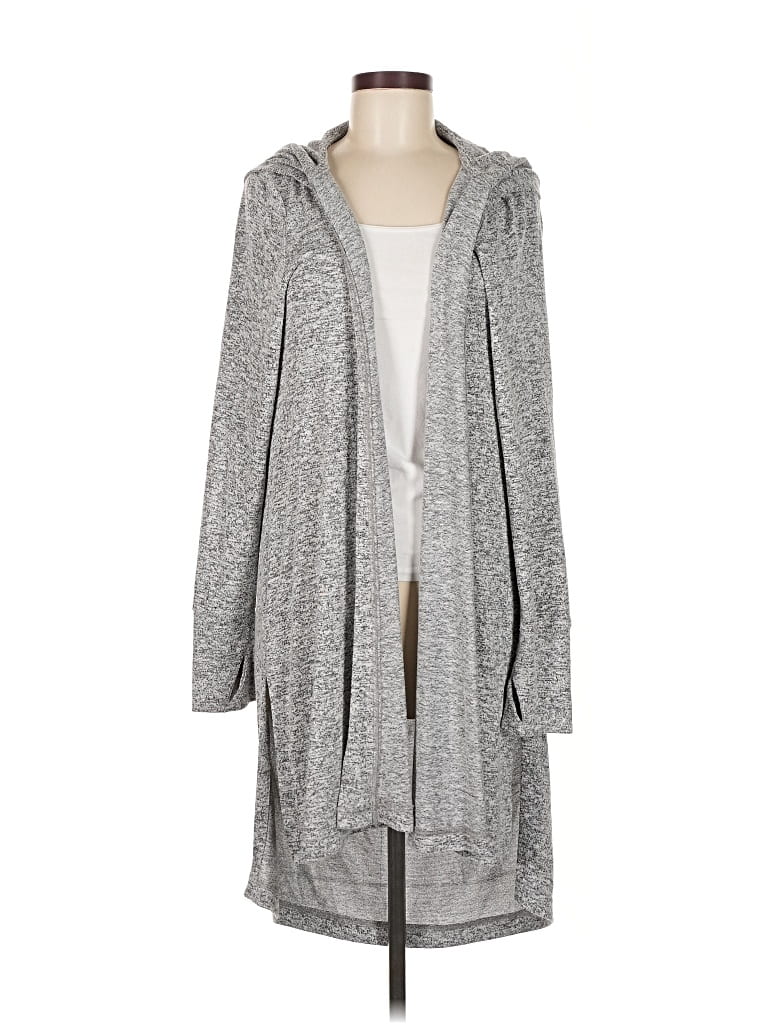 Pre-owned Athleta Kimono In Gray