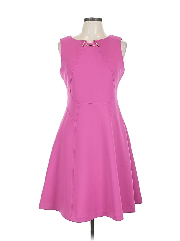 Pre-owned Ivanka Trump Cocktail Dress In Pink