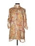 IKKS Orange 3/4 Sleeve Blouse Size L (estimated) - photo 1