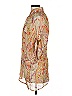 IKKS Orange 3/4 Sleeve Blouse Size L (estimated) - photo 5