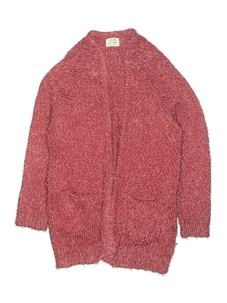 Pre-owned Assorted Brands Kids' Cardigan Sweater In Pink