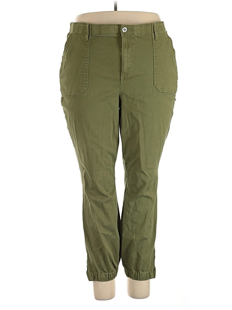 Pre-owned Torrid Jeggings In Green