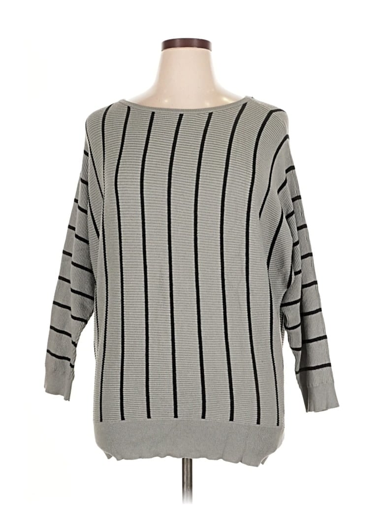 Pre-owned Philosophy Republic Clothing Pullover Sweater In Gray