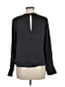 H&M 100% Polyester Black Long Sleeve Blouse Size M - photo 2