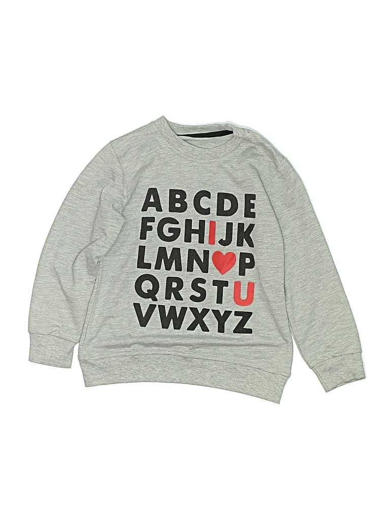 Pre-owned Unbranded Kids' Sweatshirt In Gray