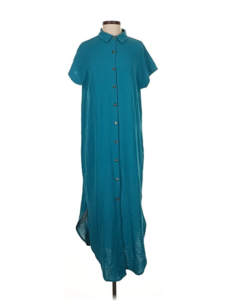 Assorted Brands Casual Dress In Blue