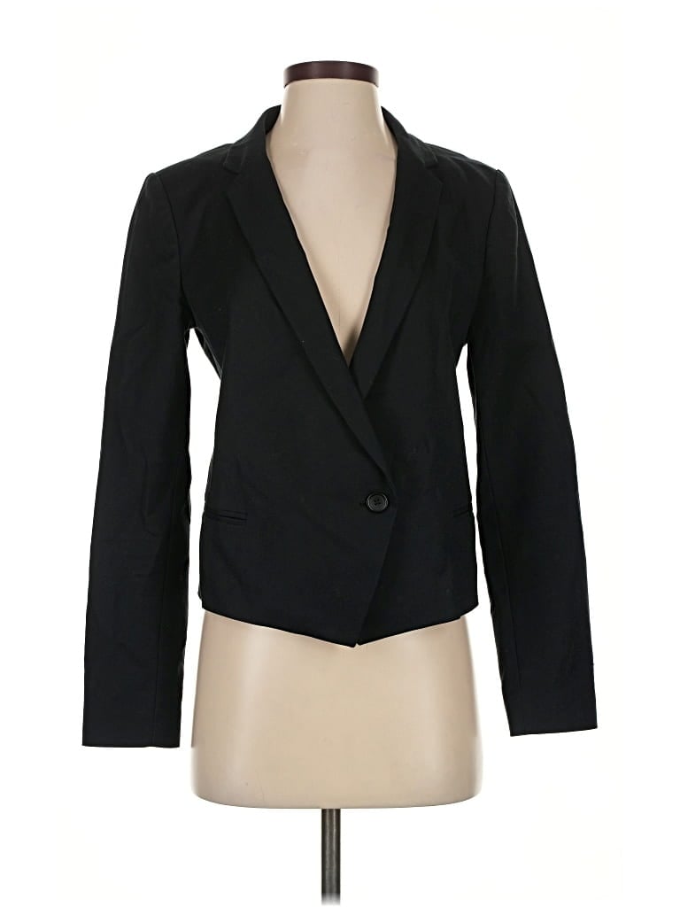 Pre-owned Banana Republic Factory Store Blazer Jacket In Black