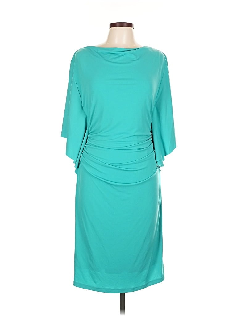 Pre-owned Vera Mont Cocktail Dress In Green