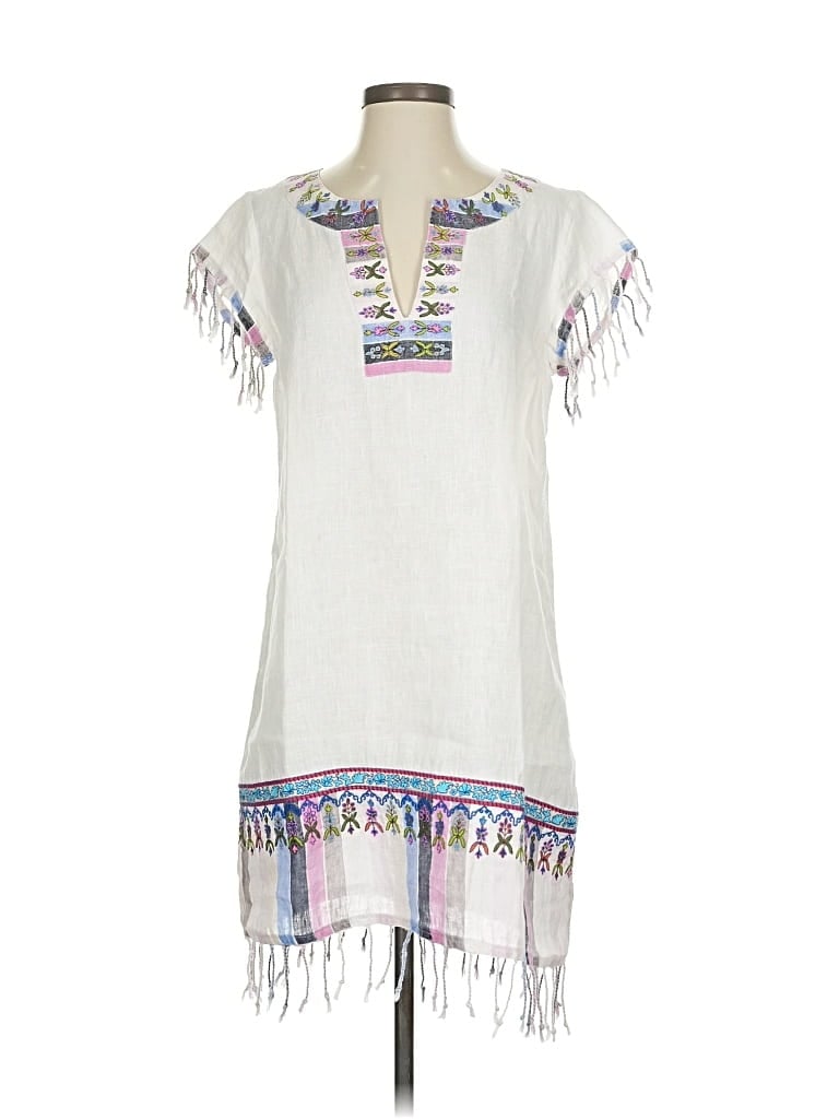 Pre-owned Calypso St Barth Casual Dress In White