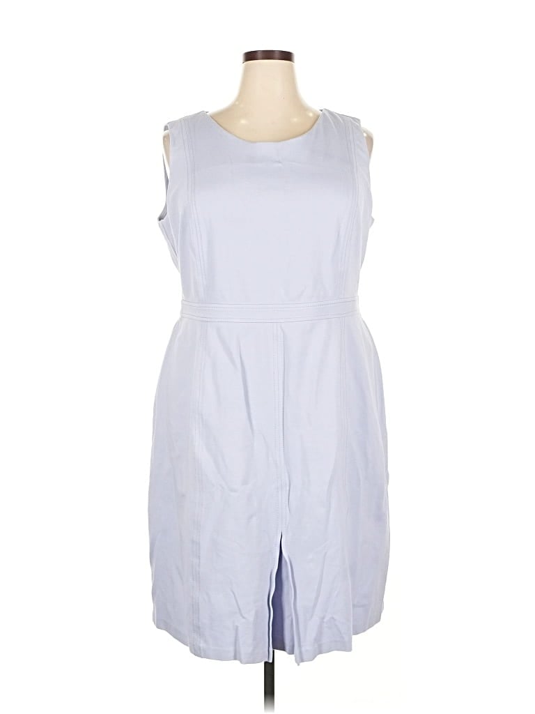 Pre-owned Talbots Casual Dress In Blue