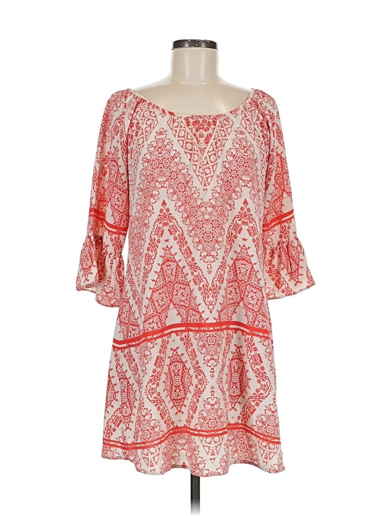 Pre-owned Want And Need Casual Dress In Red