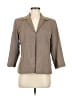 Michele 100% Polyester Tan Blazer Size 6 - photo 1