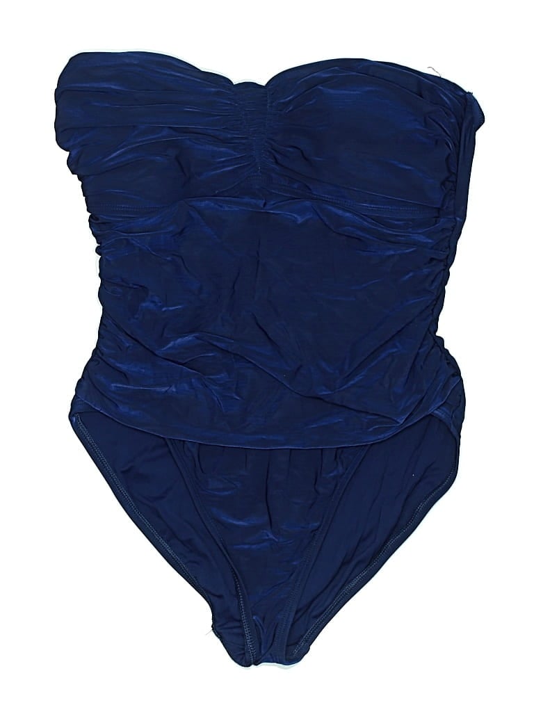 Pre-owned La Blanca One Piece Swimsuit In Blue