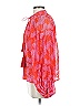 Karina Grimaldi Red Long Sleeve Silk Top Size XS - photo 5