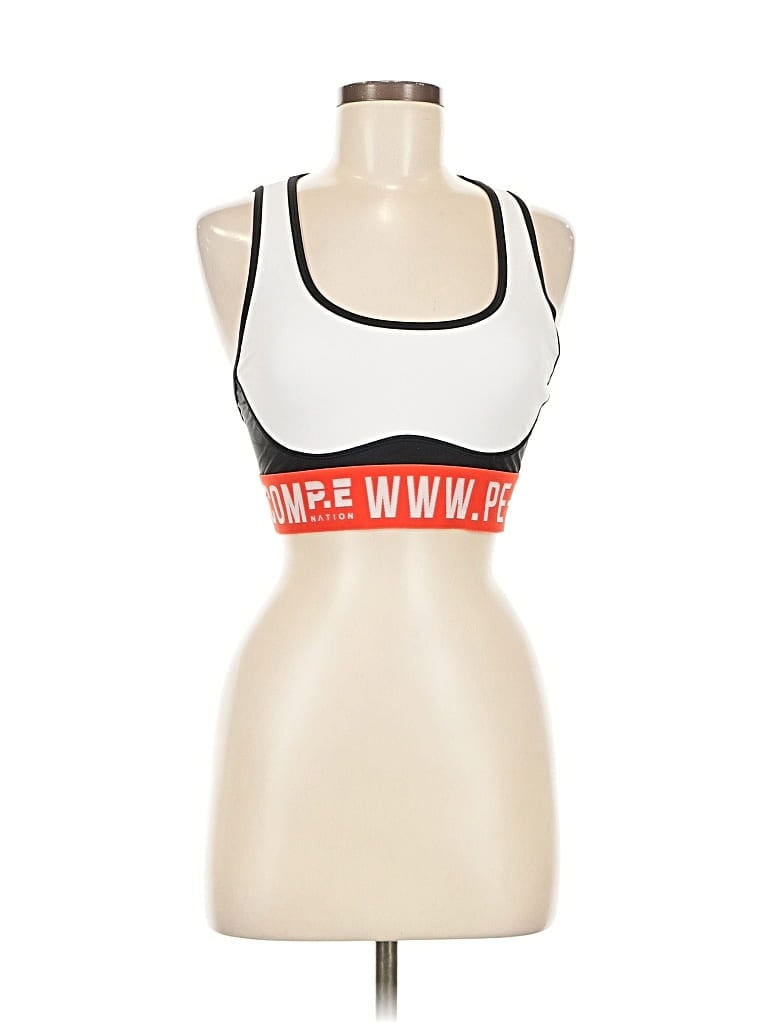 Pre-owned P.e Nation Sports Bra In White