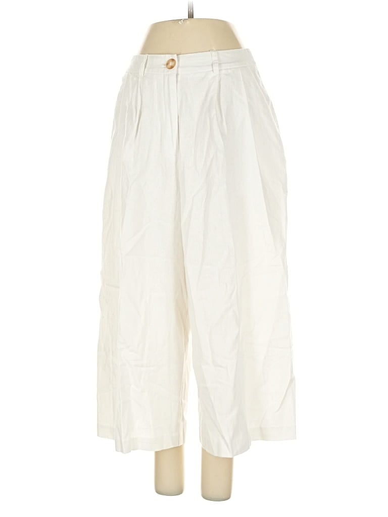 Asos Design Linen Pants In White
