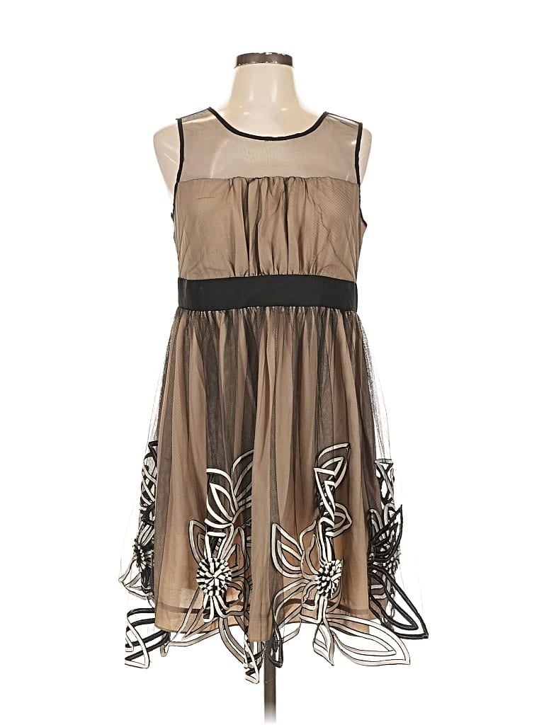 Ryu Cocktail Dress In Brown