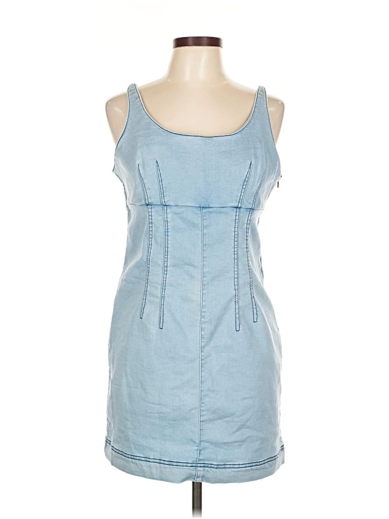 Pre-owned No Boundaries Casual Dress In Blue