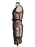 Paper Dolls 100% Polyester Metallic Silver Cocktail Dress Size 4 - photo 5