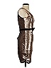 Paper Dolls 100% Polyester Metallic Silver Cocktail Dress Size 4 - photo 4