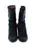 Ron White Solid Black Gray Ankle Boots Size EU 37 1/2 - photo 2