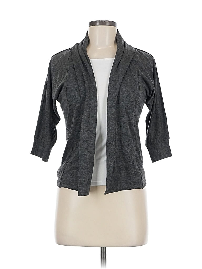 Pre-owned Popular 21 Cardigan Sweater In Gray