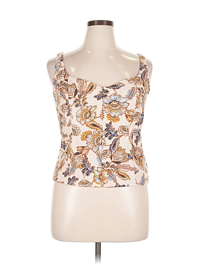 Pre-owned Old Navy Sleeveless Blouse In Brown