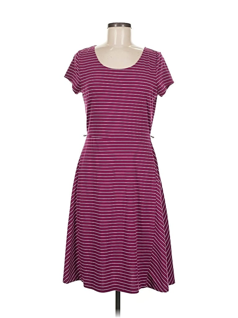 Pre-owned The Limited Casual Dress In Burgundy