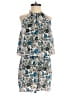LOFT Beach 100% Rayon Blue Romper Size S - photo 1