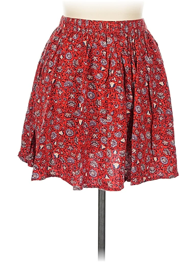Pre-owned Abercrombie & Fitch Casual Skirt In Red