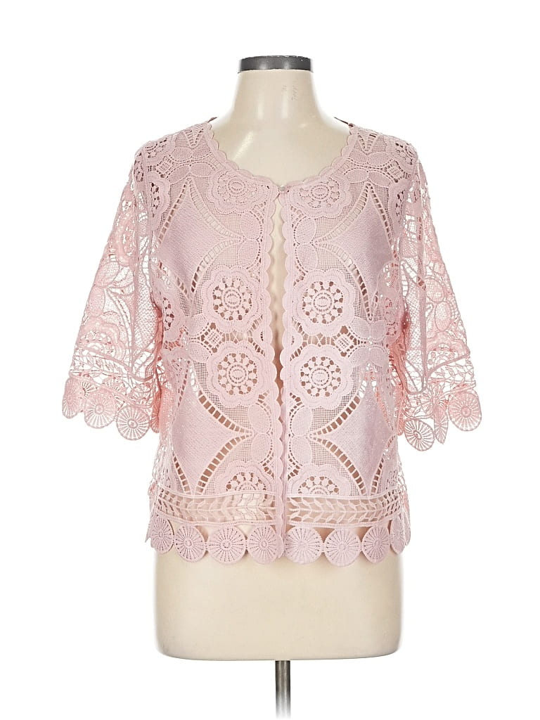 Pre-owned Chris Mclaughlin Cardigan Sweater In Pink