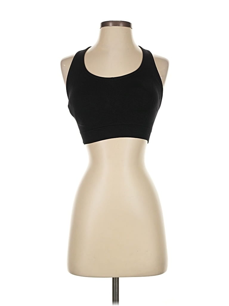 Pre-owned Unbranded Tank Top Black Halter Neckline Tops
