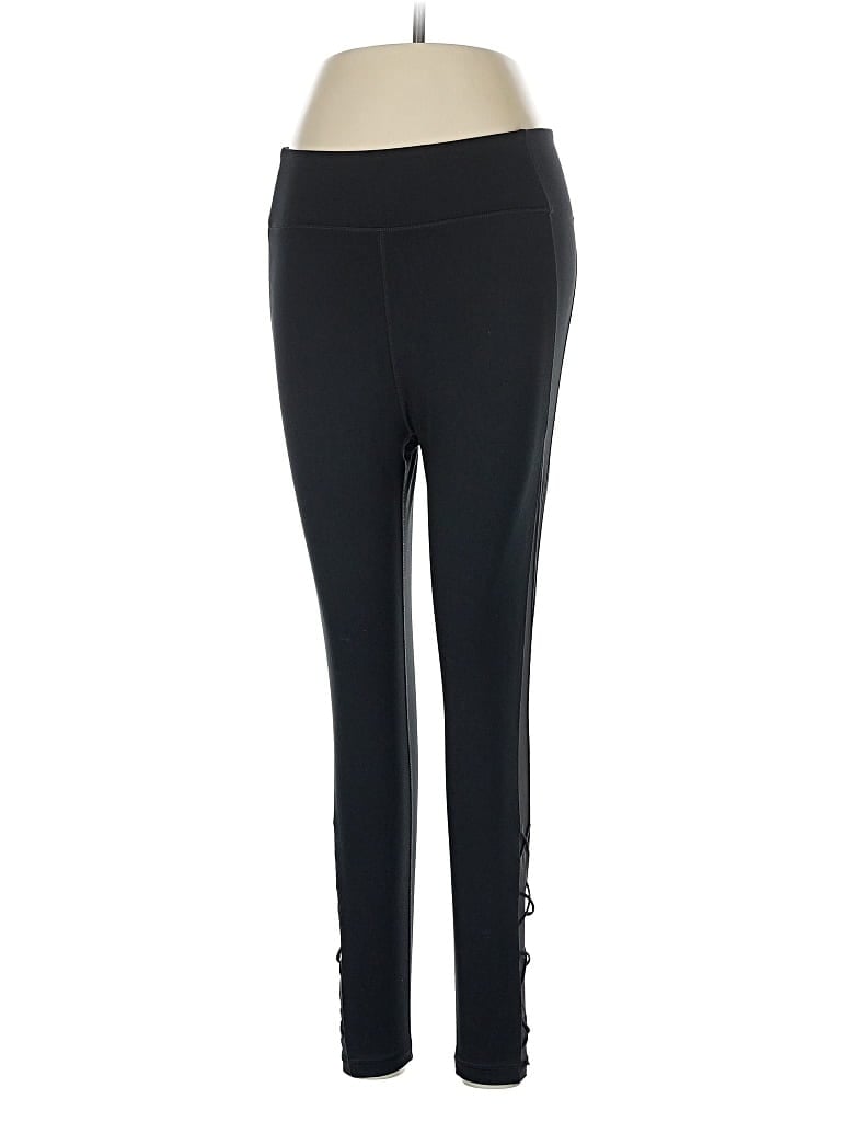 Pre-owned Victoria's Secret Active Pants In Black