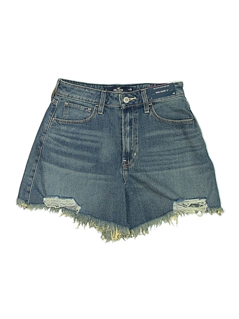 Hollister Denim Shorts In Blue