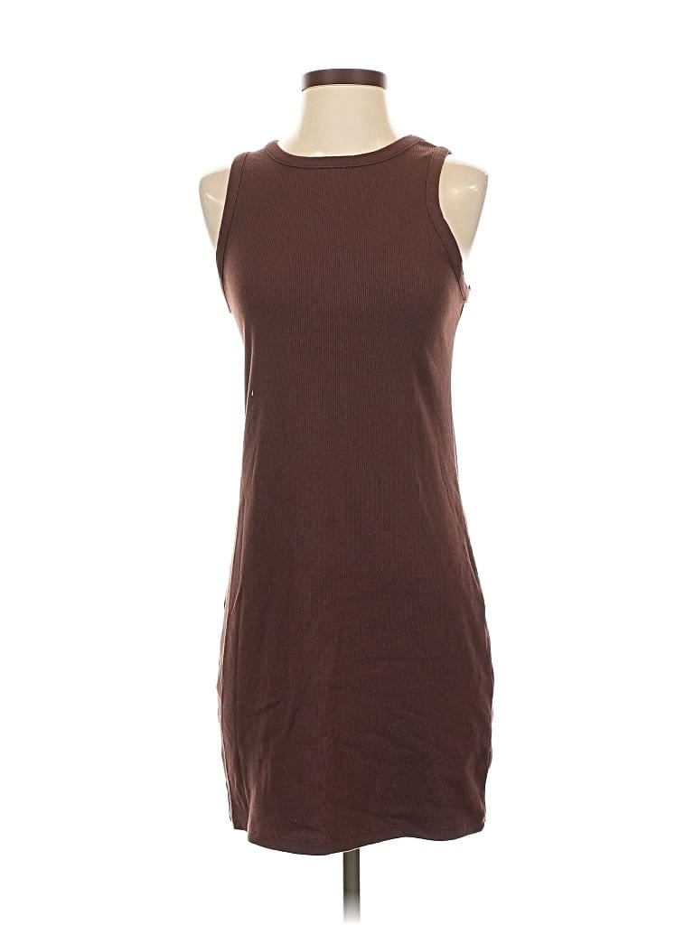Pre-owned A New Day Casual Dress In Brown