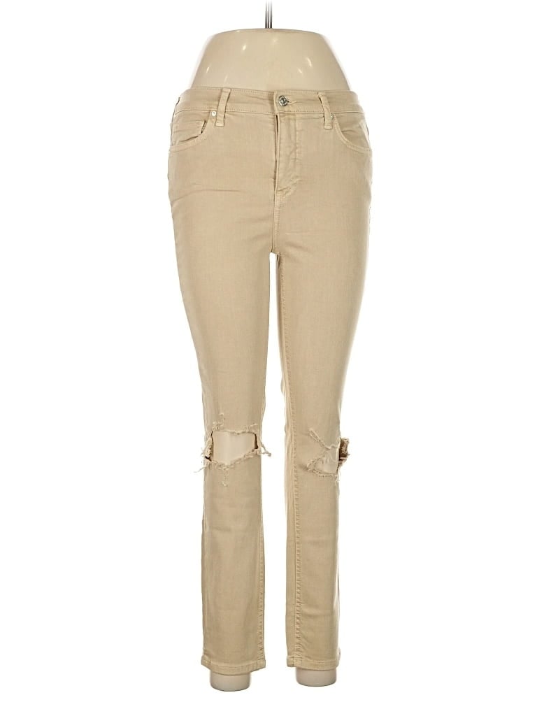 Pre-owned Free People Jeans In Brown