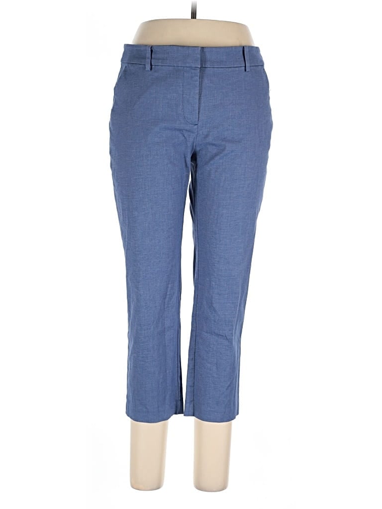Pre-owned Ann Taylor Loft Casual Pants In Blue
