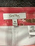 Coral Bay 100% Polyester Orange Casual Skirt Size 10 - photo 3
