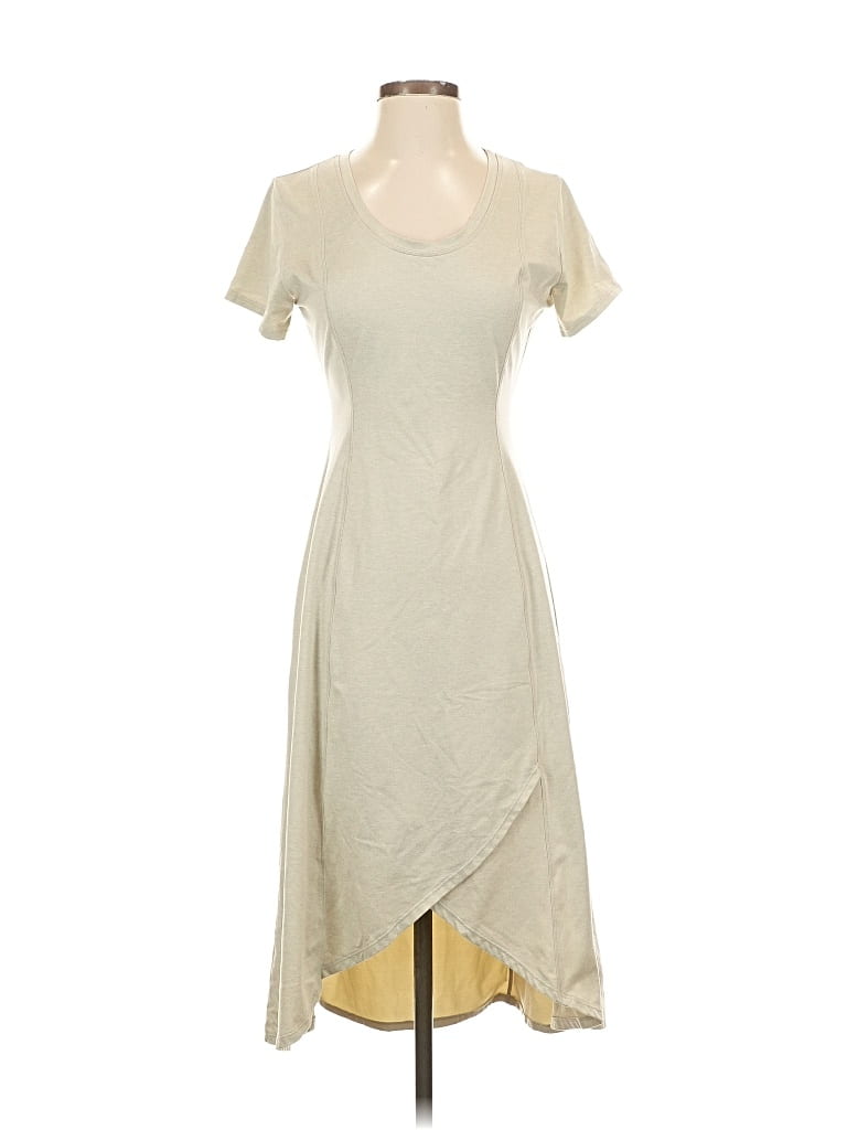 Pre-owned Stonewear Designs Casual Dress In White