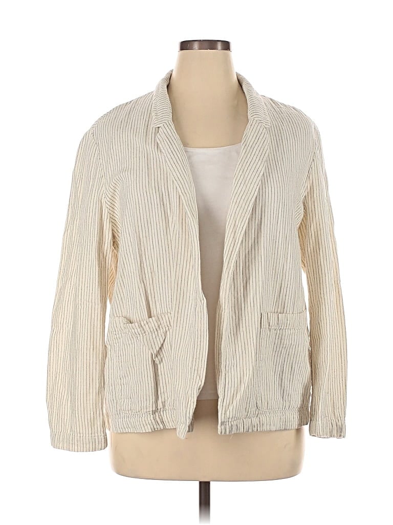Pre-owned Old Navy Blazer Jacket In White