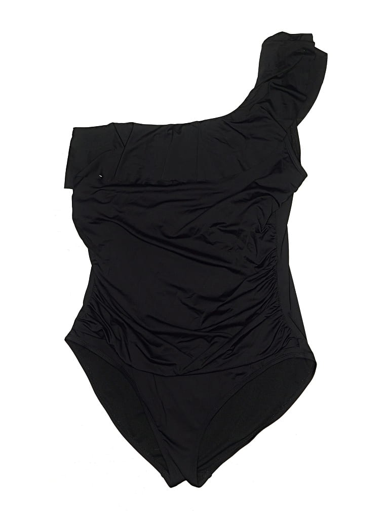 Pre-owned Hilor One Piece Swimsuit In Black