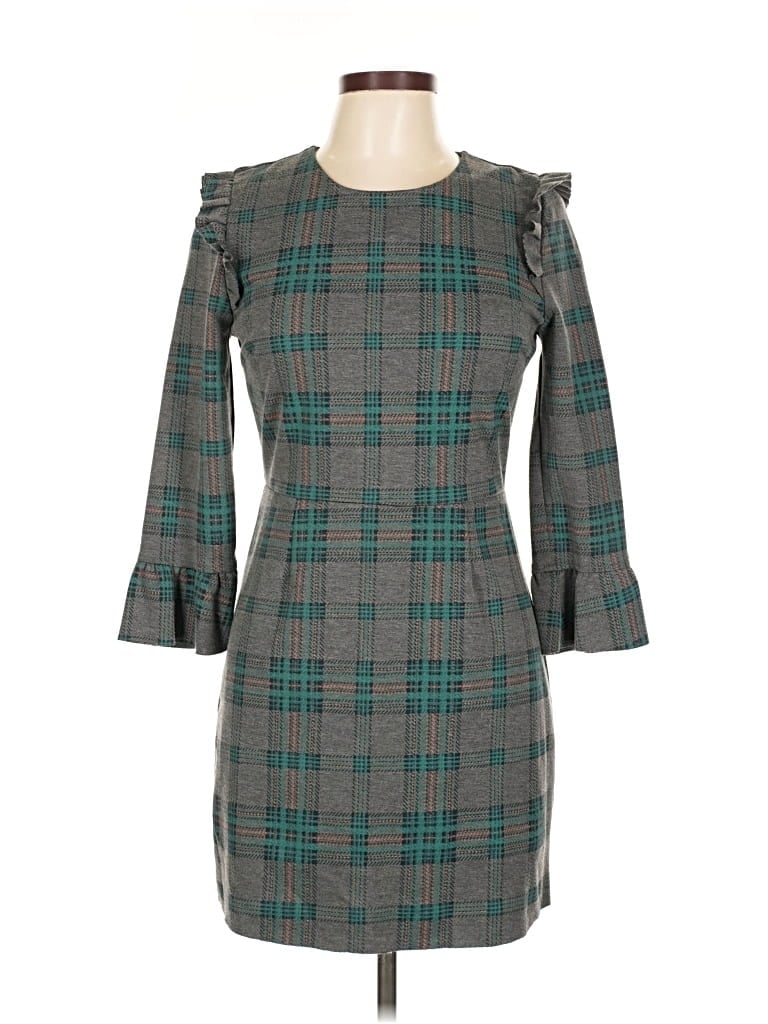 Pre-owned Joa Cocktail Dress In Gray