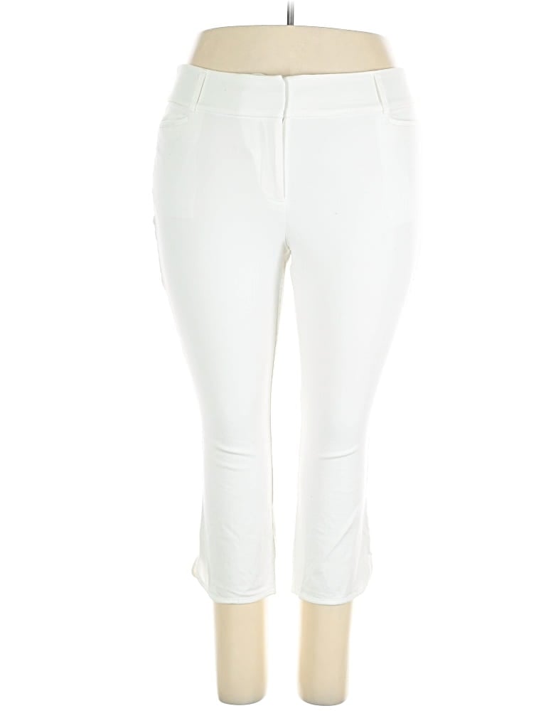 Pre-owned Lane Bryant Active Pants In White