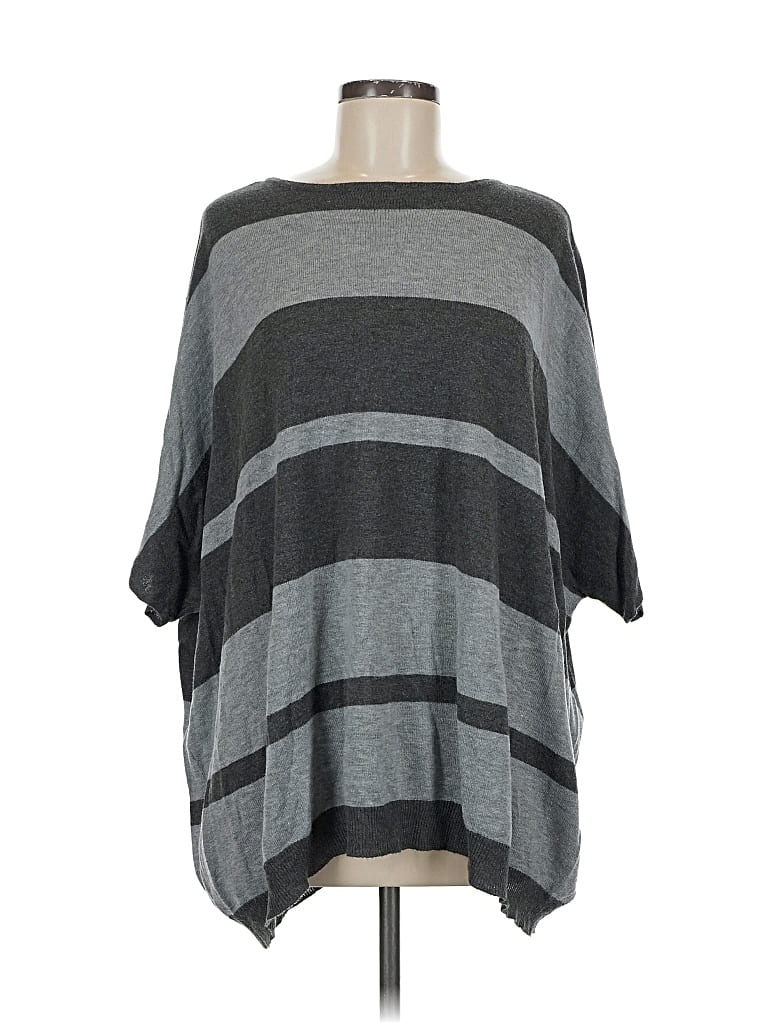 Pre-owned Rd Style Poncho In Gray