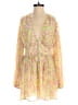 ASOS Design 100% Polyester Floral Yellow Romper Size 4 - photo 1