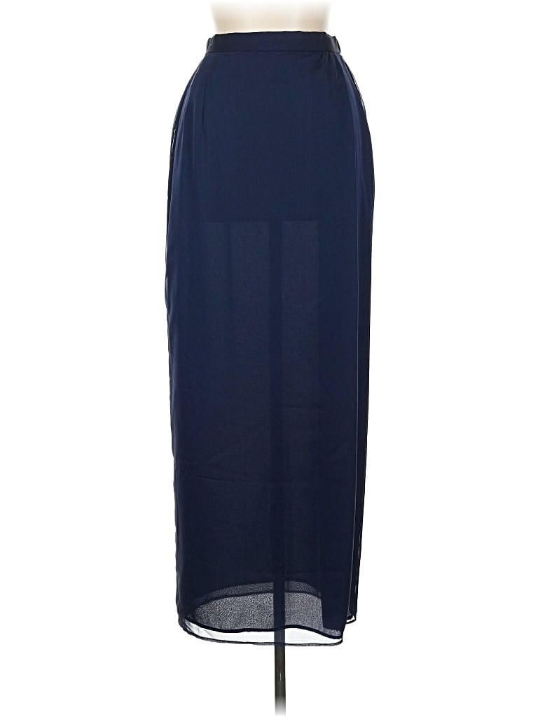 Pre-owned Unbranded Formal Skirt In Blue